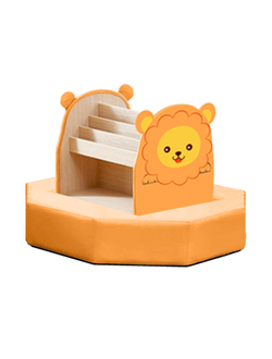 ТУМБА ДЛЯ ИГРУШЕК И ПОСОБИЙ 31 С БАНКЕТКОЙ