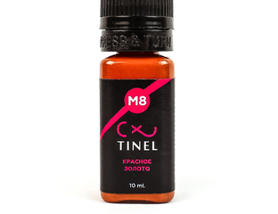 Пигменты для ручных техник Tinel М8 Красное золото