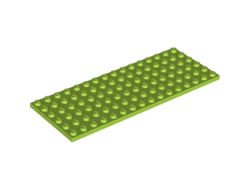 Plate 6 x 16, Lime (3027 / 6173691)