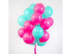 Мятные и малиновые шары