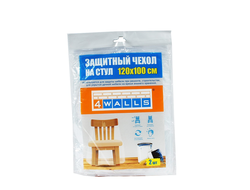 Пленка защитная д/ремонта - чехол на стул, кресло, комод, тумбу 1,2х1,0м [44215]