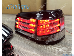 Стопы Lexus LX 570 2012-2015 серые дымчатые