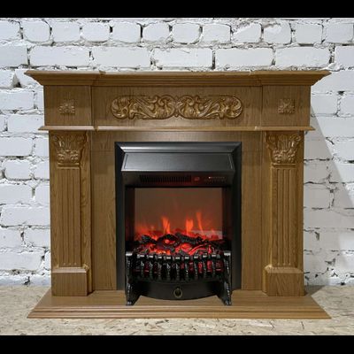 Электрокамин Лидс DN с очагом Fobos