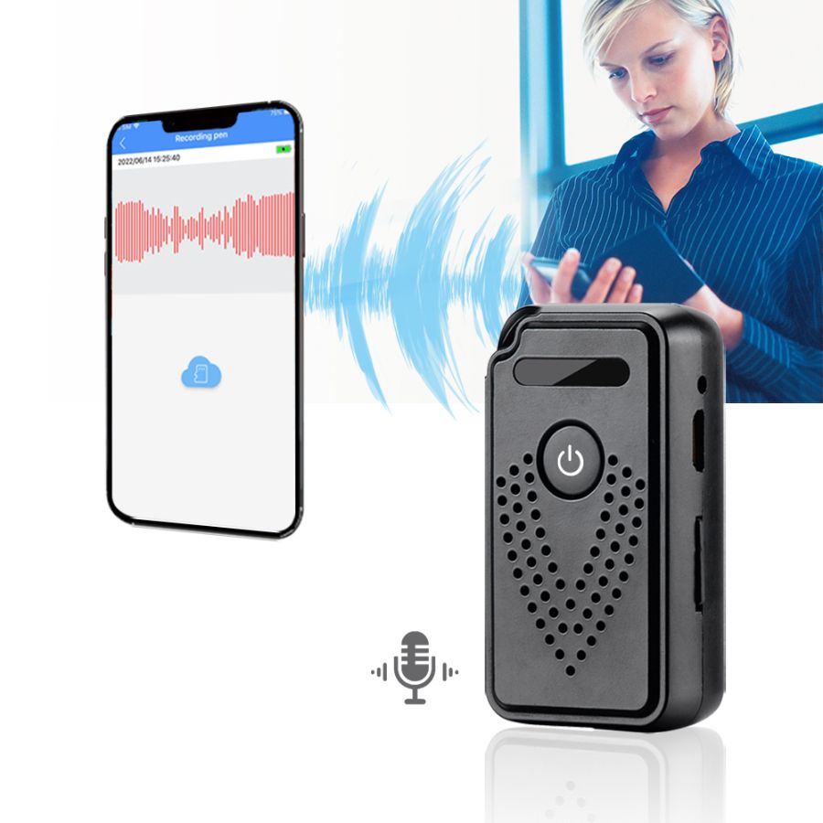 DE/AR1 Wi-Fi аудио диктофон, встроенный регистратор, доступ с мобильного (CamSC Pro)