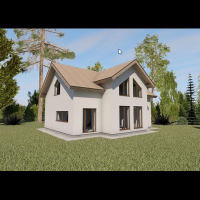 Двухэтажный дом с четырьмя спальнями 161м² (S57)