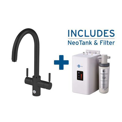 Комбинированная система  Aquahot ISE F-H4N1-VB-1-J (матовый черный)