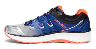 Кроссовки Saucony TRIUMPH ISO4 Sil/Blue/Red  S20413-35  (Размеры: 7,5; 9; 10)