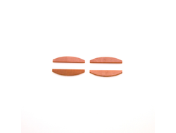 Ремкомплект для пневматического ножа QK-111T, лопасти ротора, 4 шт MIGHTY SEVEN QK-111TT20