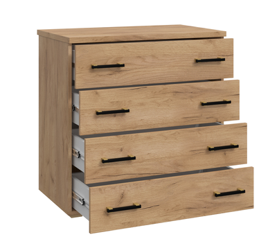 Спальня ВИКТОРИЯ - Комод ВИ-71 Дуб Крафт золотой