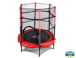 Батут DFC JUMP KIDS 55" красно-серый