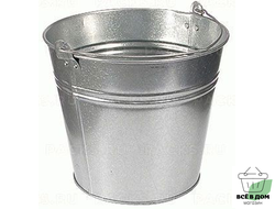 Ведро оцинкованное хозяйственное 9л 0,36мм  Магнитогорск