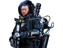 Пулеметчик в экзоскелете (Чжан Сяоцян, "Блуждающая Земля") - Коллекционная ФИГУРКА 1/6 CN171-11 rescue unit Zhang Xiaoqiang (DMS035) - DAMTOYS