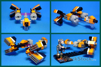 # 9675 Микро–«Гоночный Кар Себульбы» и Планета Татуин / Sebulba’s Podracer & Tatooine (2012)