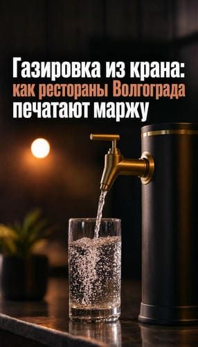 Обложка статьи о переходе ресторанов на пурифайеры с газацией