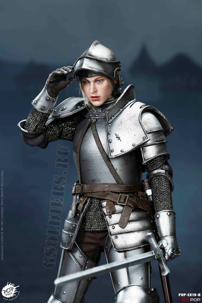 Жанна д’Арк, Орлеанская дева КОЛЛЕКЦИОННАЯ ФИГУРКА 1/6 scale Saint Knight Triumph EX019-B POPTOYS