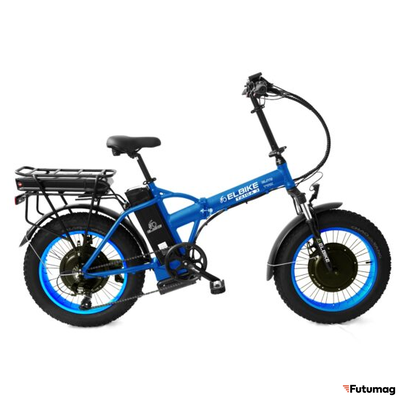 Электровелосипед Elbike Taiga 2 Twix 2000 синий