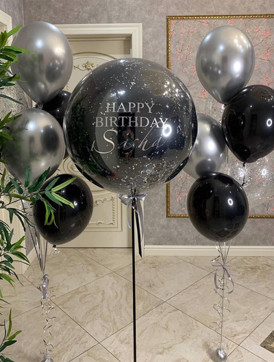 Сет Стеклянный шар + 2 фонтана