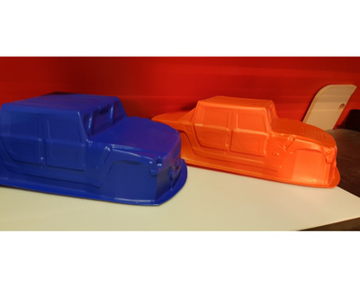 Unbreakable body for 1/8 Hummer H1 Monster Truck