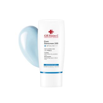 Экстремальная солнцезащитная эмульсия Cell Fusion C Post Alpha Cure Suncreen 100 SPF50+/PA++++ 50ml