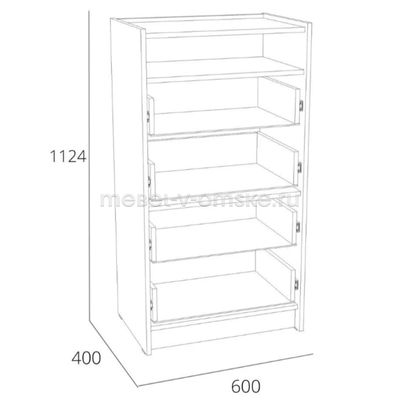 Комод Оттавия - 011.03