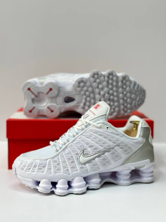 Nike Shox Tl White Metallic