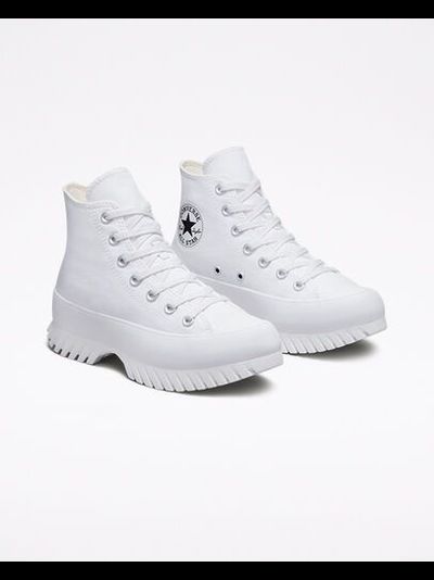 Кеды Converse Chuck Taylor All Star Lugged 2.0 Platform белые высокие