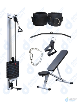 "Эффект" 50 кг со скамьей