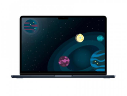 Apple MacBook Air 15 2026 (Apple M5, RAM 16 ГБ, SSD 512 ГБ, Apple graphics 10-core) - тёмная ночь