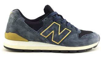 New Balance 996 Серо-золотые/замша (40-46) АРТ. S231