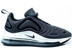 Nike Air Max 720 (черные с белым)