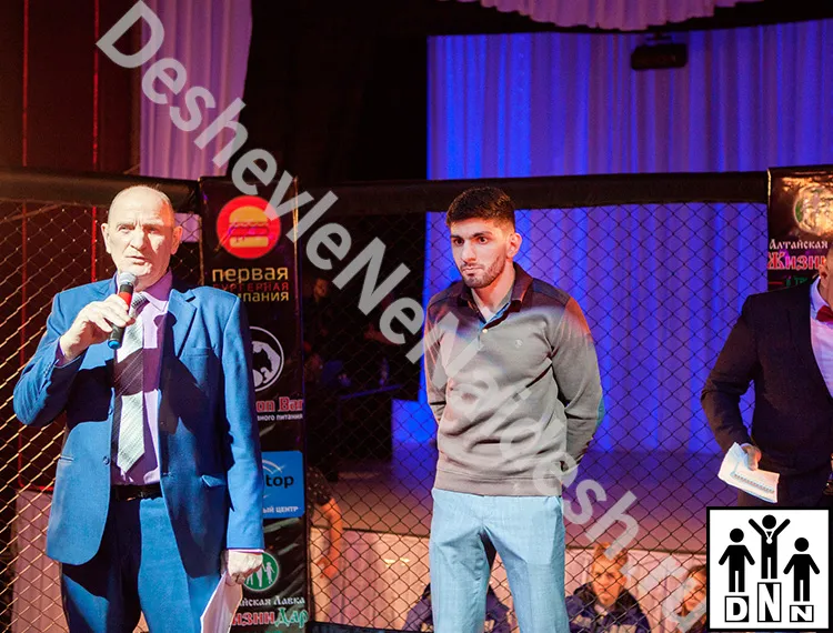 Октагон. турнир Grad-5. Бои без правил Восьмиугольник 14