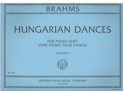 Brahms Hungarian Dances for piano four hands vol.1