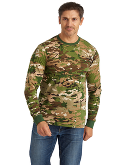 Футболка кмф с длинными рукавами "Мультикам"