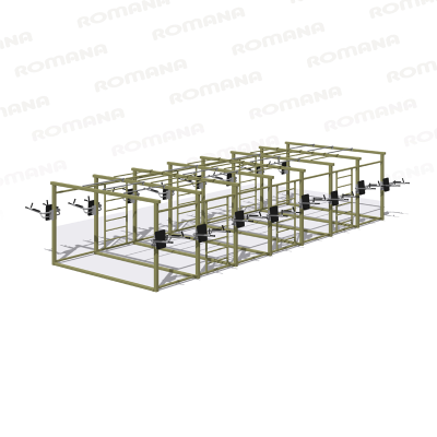 Уличный гимнастический комплекс Romana 210.УГК.00