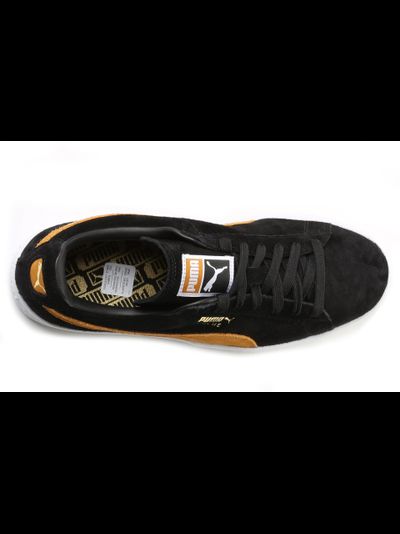 Кроссовки Puma Suede Classic Black Inca Gold