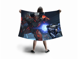 Флаг большой Doom/ Дум №13