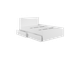Мадера Кровать с ящиками К1.4М Белая (с настилом)
