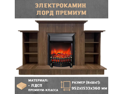 электрокамин с тумбами