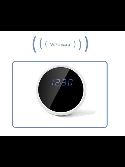 IP видеоняня WiFi (с информатором времени, месяцем и числом) с аккумулятором и с DVR, Full HD (Pro iCam)