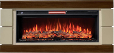 Линейный электрокамин Норман NT-SL с очагом Joker 45