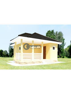 Б-09 ГАБАРИТНЫЕ РАЗМЕРЫ: (6Х5М) 1 ЭТАЖ, ОБЩАЯ ПЛОЩАДЬ: 32М²