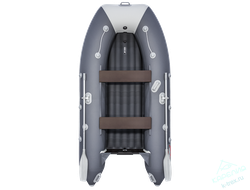 Лодка ПВХ Мастер Лодок Таймень LX3200НДНД Графит / Св.Серый