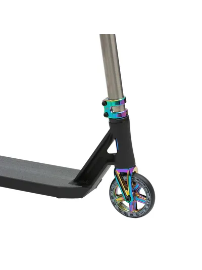 Самокат Комета Эфир черный неохром