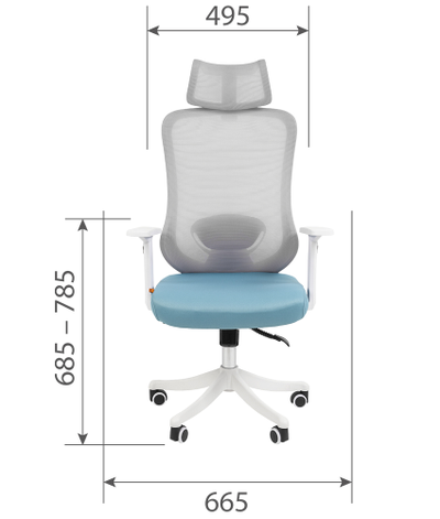 Кресло CH 563 белый