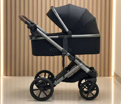 Детская коляска 3 в 1 Luxmom 710 Черный