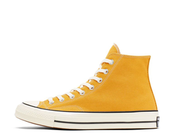 Кеды Converse all star желтые высокие