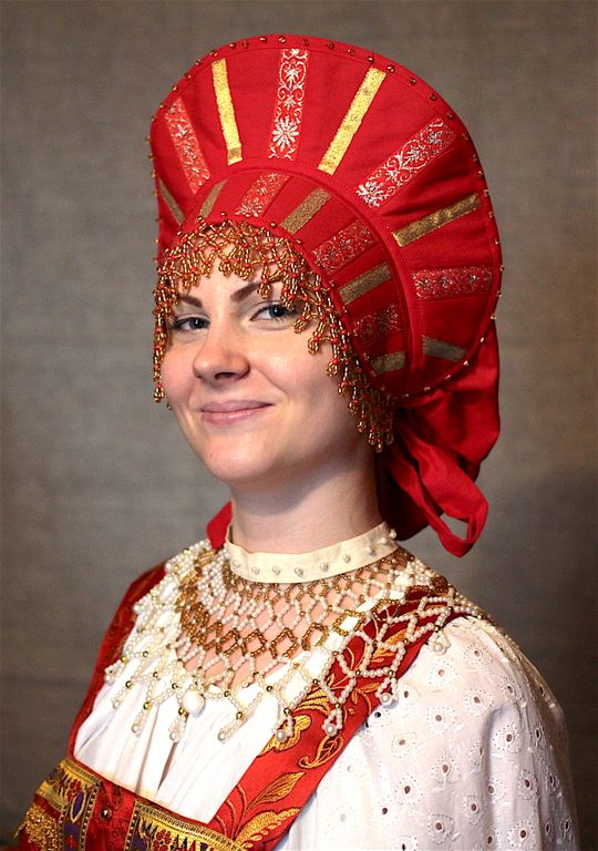Кокошник Праздничный для молодой девушки