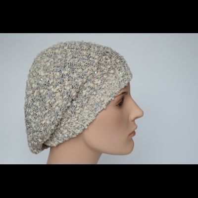 Берет Vizio 1220 ВO летний белый с голубым