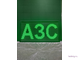 Вывеска светодиодная АЗС 370*690мм зеленый цвет