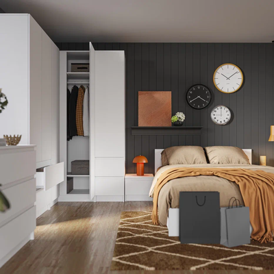 Композиция спальни ОНИКС Белый